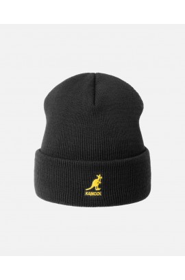 Kangol Acrylic Cuff Pull-On  Black/Gold